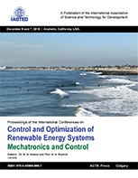 Control and Optimization of Renewable Energy Systems / Mechatronics and Control 2019